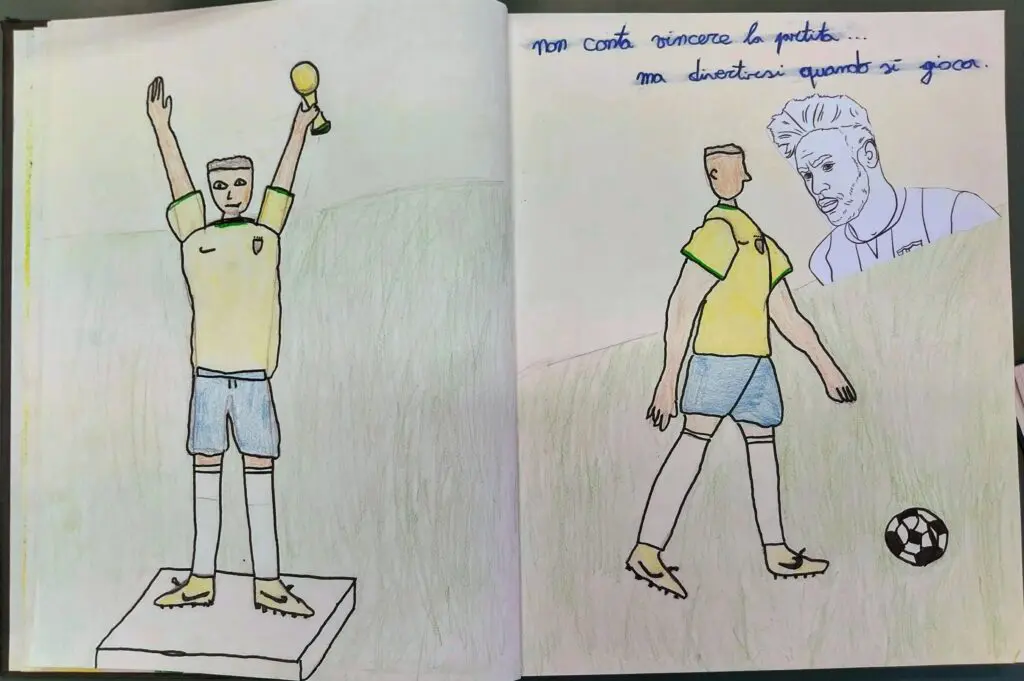 Doppia pagina "sei un viaggio meraviglioso"