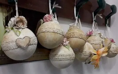 Idee originali per un Natale “Shabby chic”