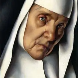La madre superiora, 1935, olio su cartone intelaiato, 30 x 19,8 cm, Nantes, Museo delle Belle Arti
