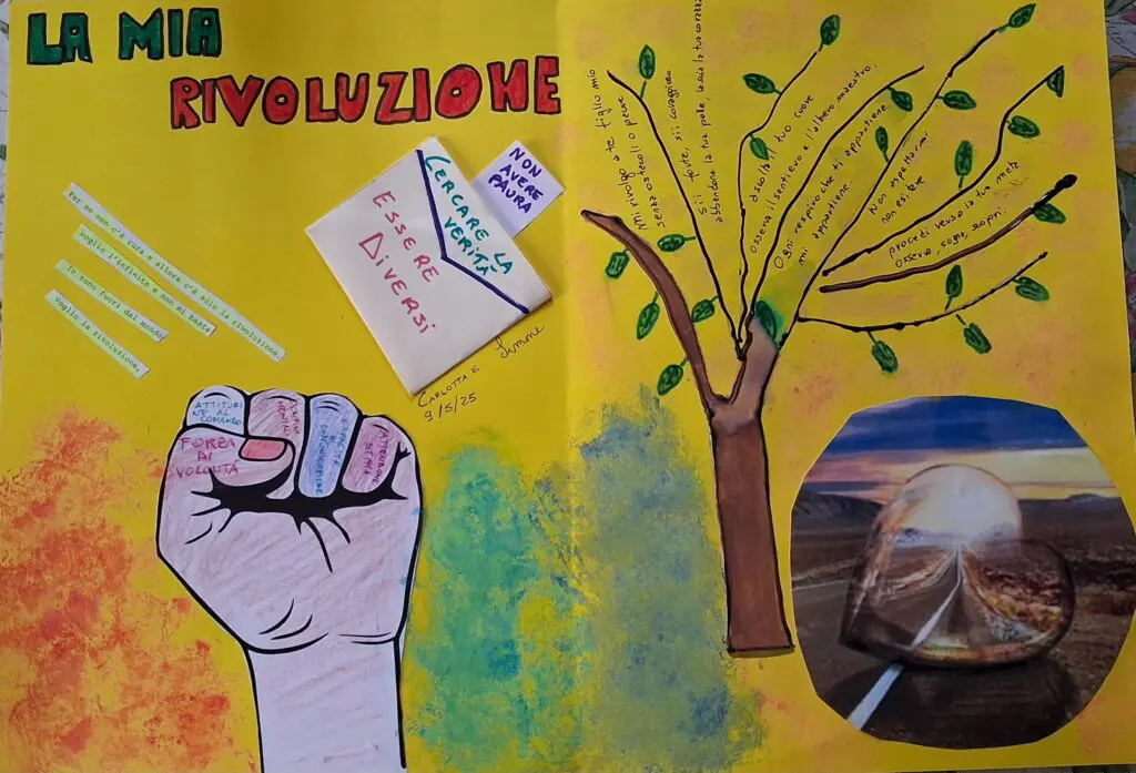 La doppia pagina di Carlotta