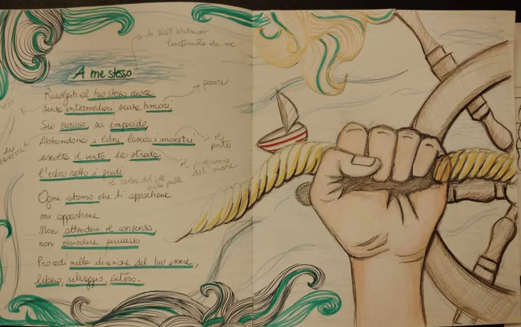 La doppia pagina di Laura