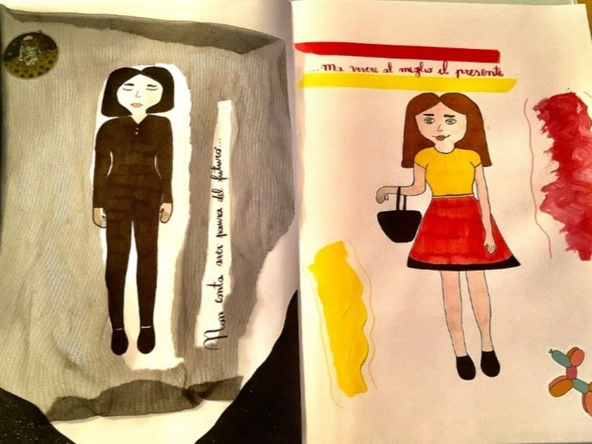 Doppia pagina "sei un viaggio meraviglioso"