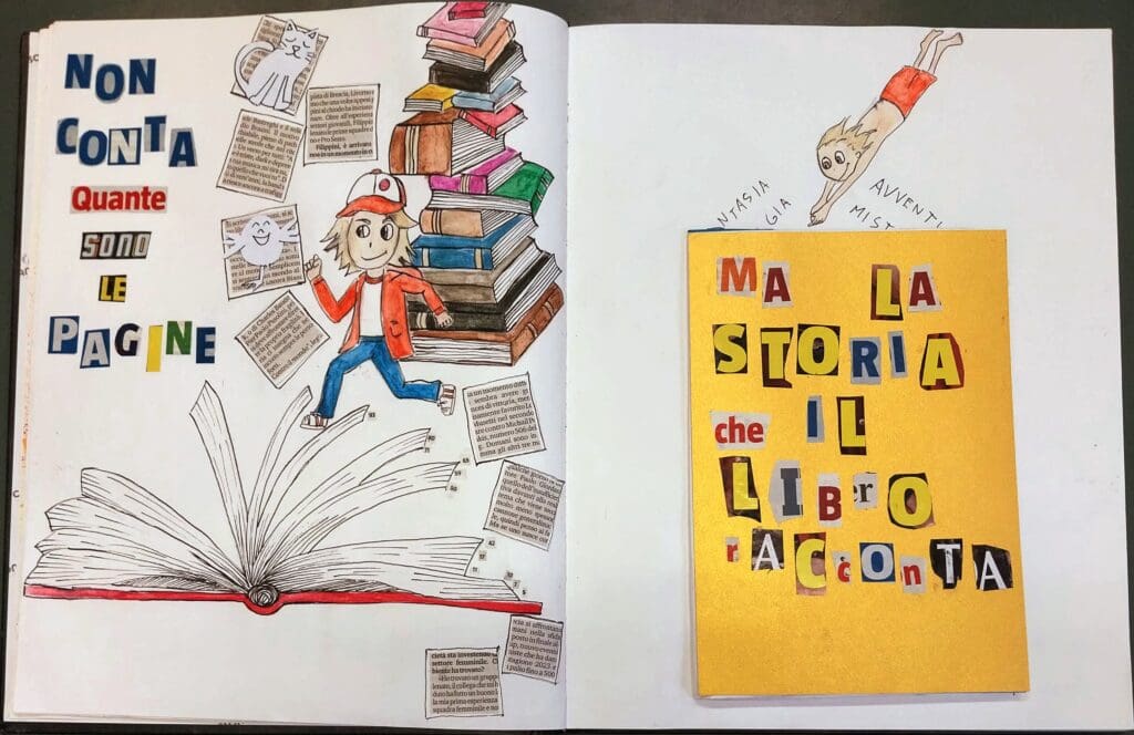 Doppia pagina "sei un viaggio meraviglioso"