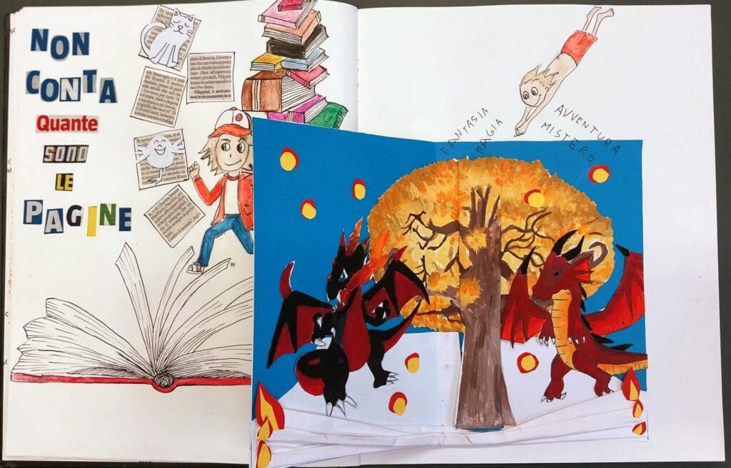 Doppia pagina "sei un viaggio meraviglioso"