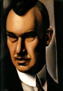 Ritratto del barone Kuffner, 1928, olio su tavola, 35 x 27 cm, Parigi, Museo Nazionale d'Arte Moderna
