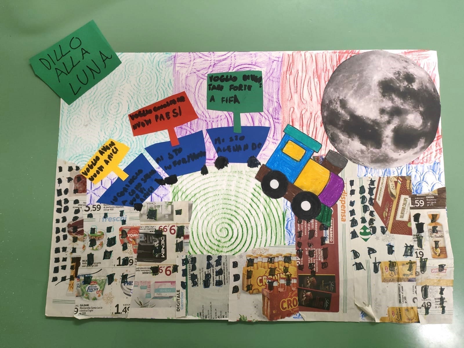 Dillo alla Luna Laboratorio Esperienziale Diario Visivo